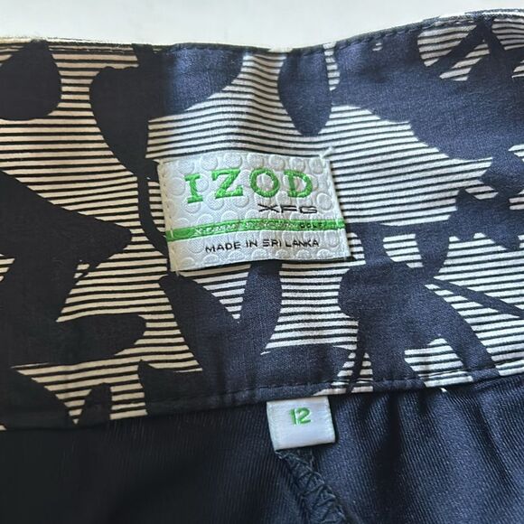 Izod navy blue pattern golf skort size 12 - Picture 8 of 9